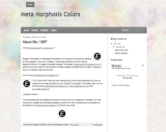 Meta Morphosis Colors