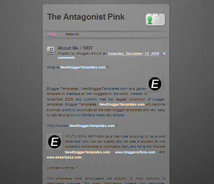 The Antagonist Pink