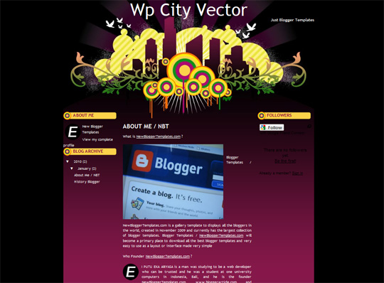 Wp City Vector