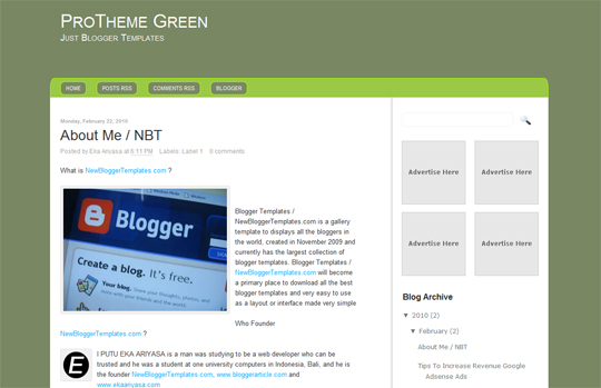 ProTheme Green