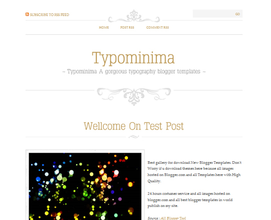 Typominima