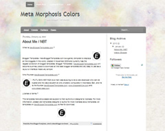 Meta Morphosis Colors