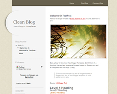 Clean Blog